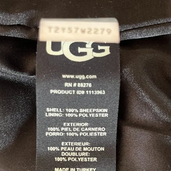 UGG Women's Nadine Short Shearling Jacket